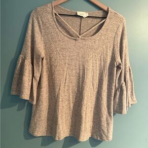 Gray Women's Top